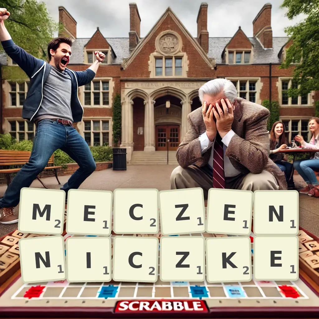 Słowa z liter MĘCZENNICZKĘ