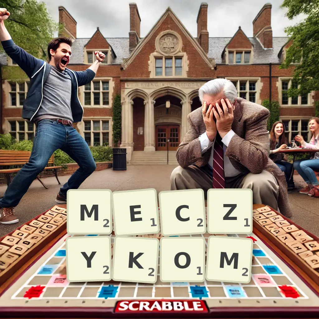 Słowa z liter MECZYKOM