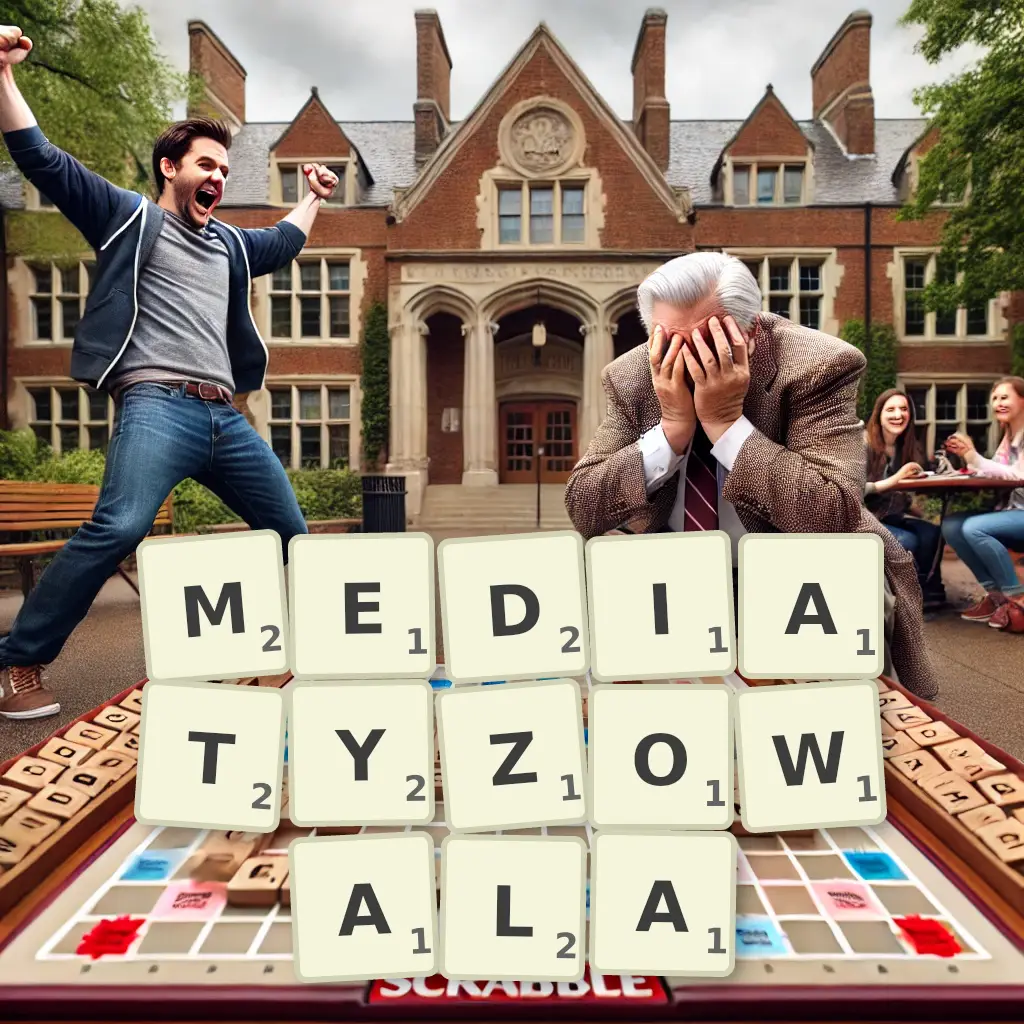 Słowa z liter MEDIATYZOWAŁA