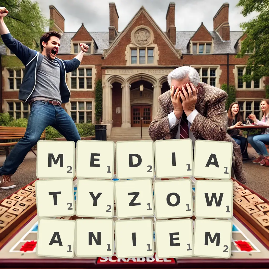 Słowa z liter MEDIATYZOWANIEM