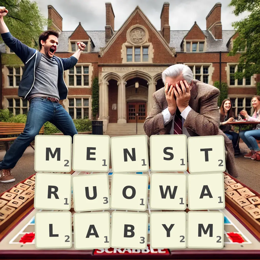 Słowa z liter MENSTRUOWAŁABYM
