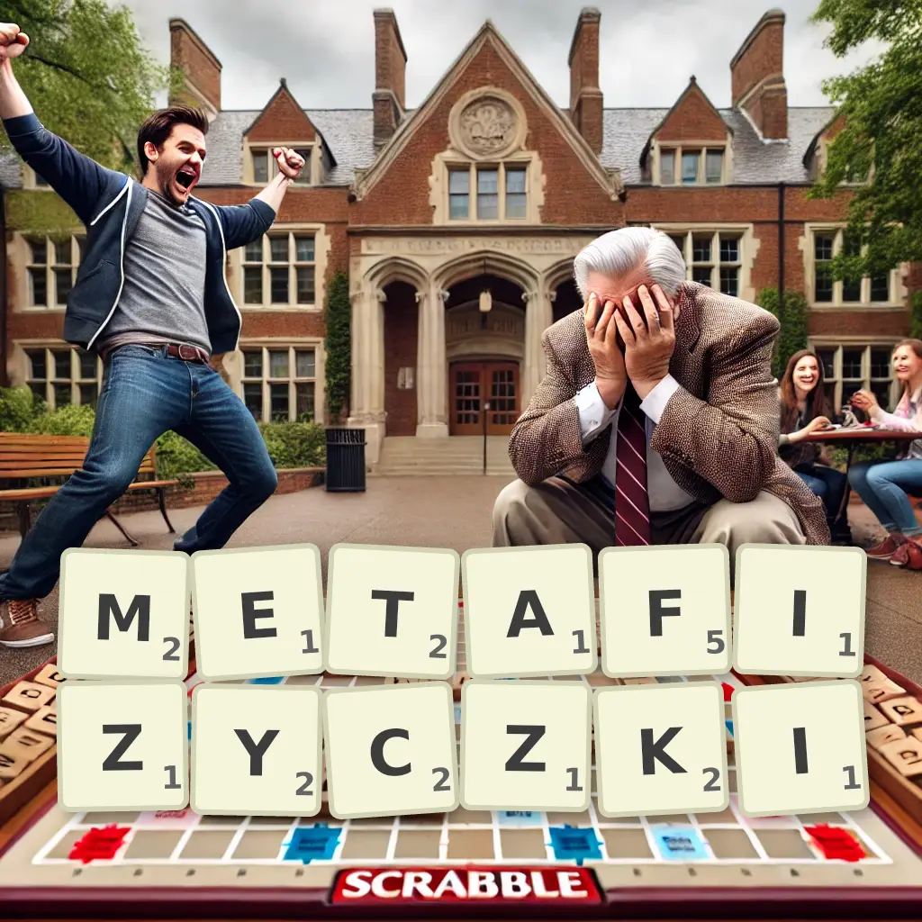 Słowa z liter METAFIZYCZKI