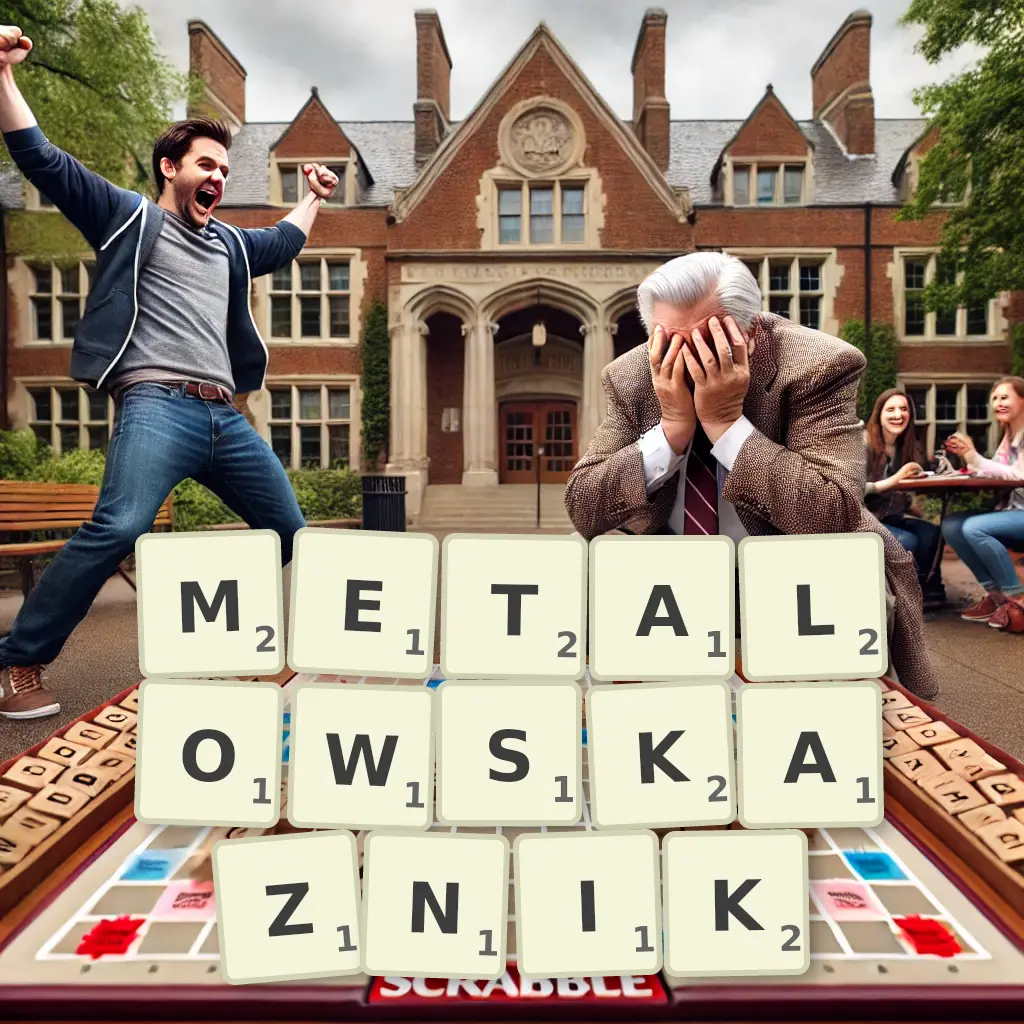 Lista słów z liter METALOWSKAŹNIK Słowa z liter METALOWSKAŹNIK
