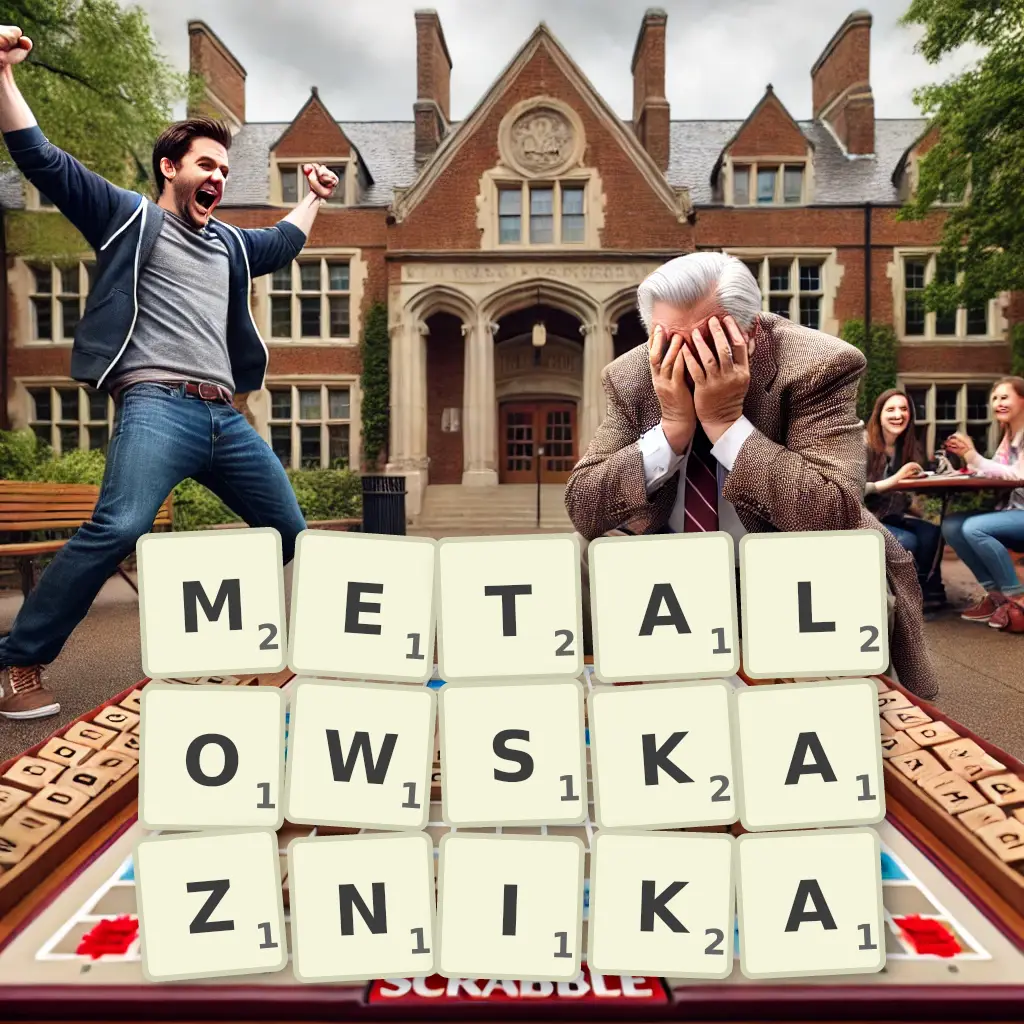 Słowa z liter METALOWSKAŹNIKA