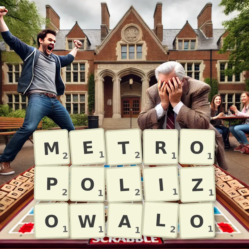 Słowa z liter METROPOLIZOWAŁO
