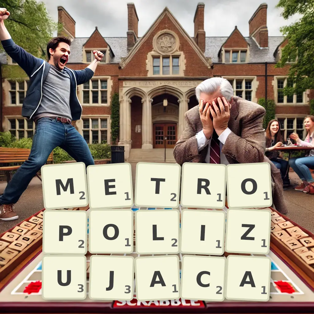 Słowa z liter METROPOLIZUJĄCĄ