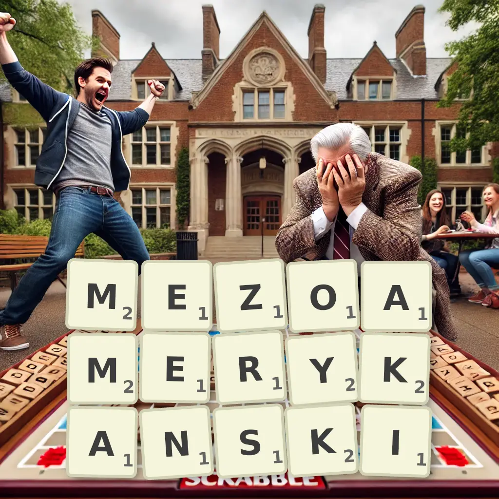 Słowa z liter MEZOAMERYKAŃSKI