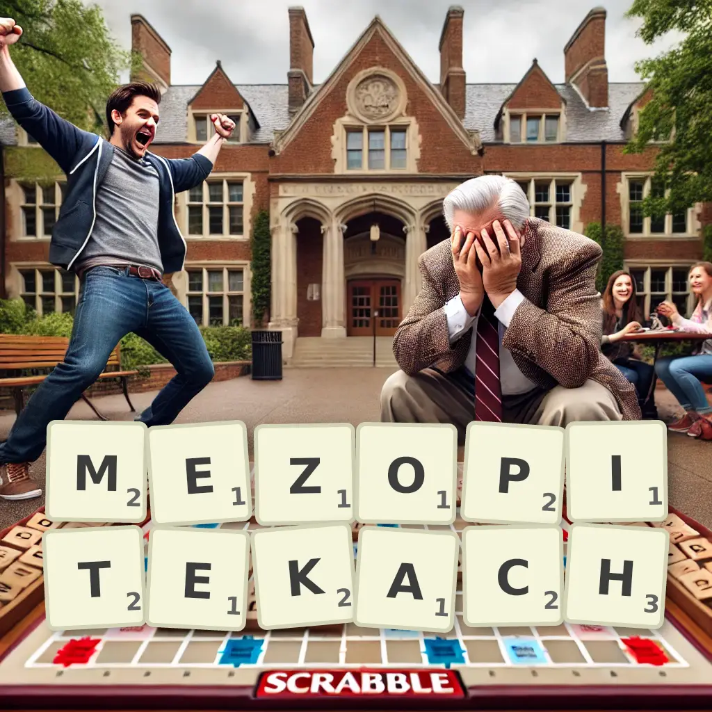 Słowa z liter MEZOPITEKACH