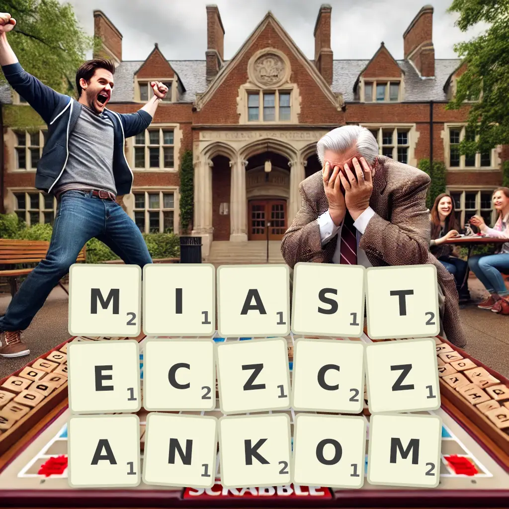 Słowa z liter MIASTECZCZANKOM