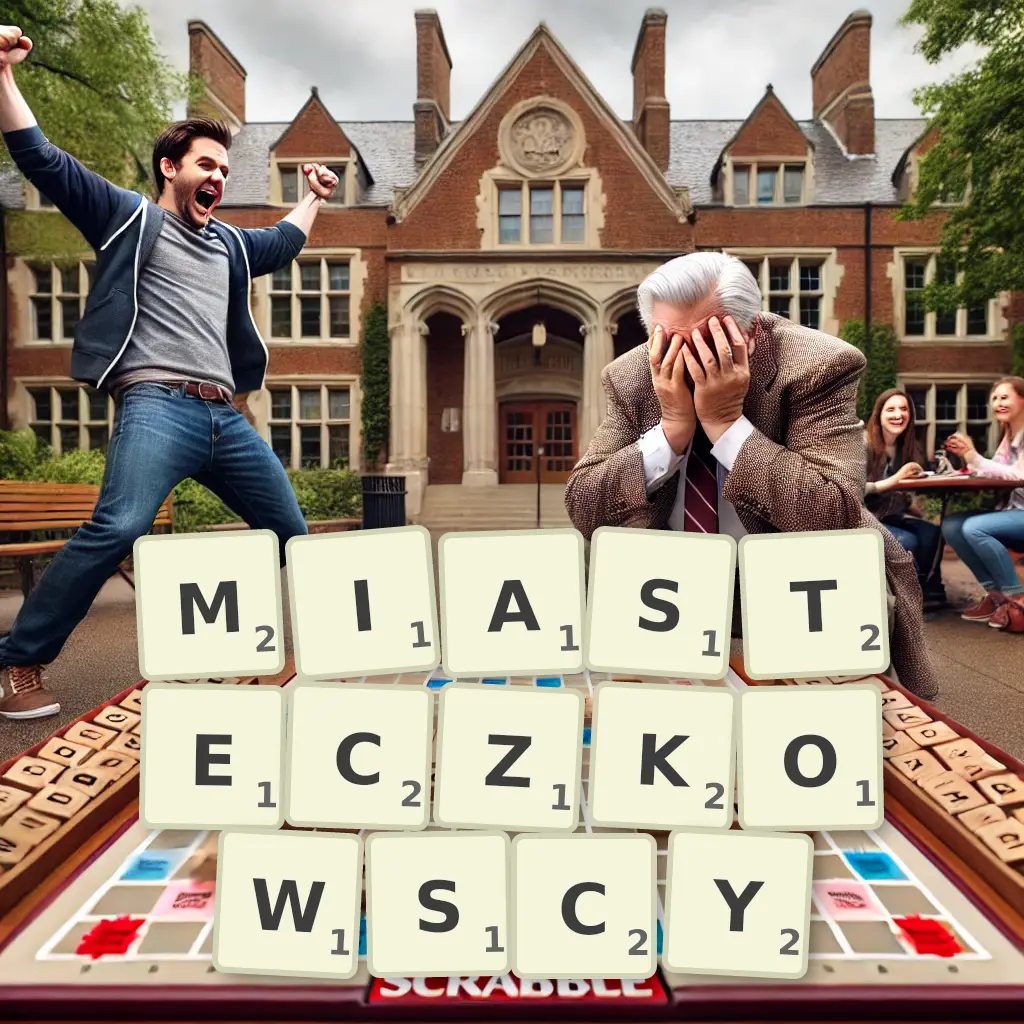 Słowa z liter MIASTECZKOWSCY