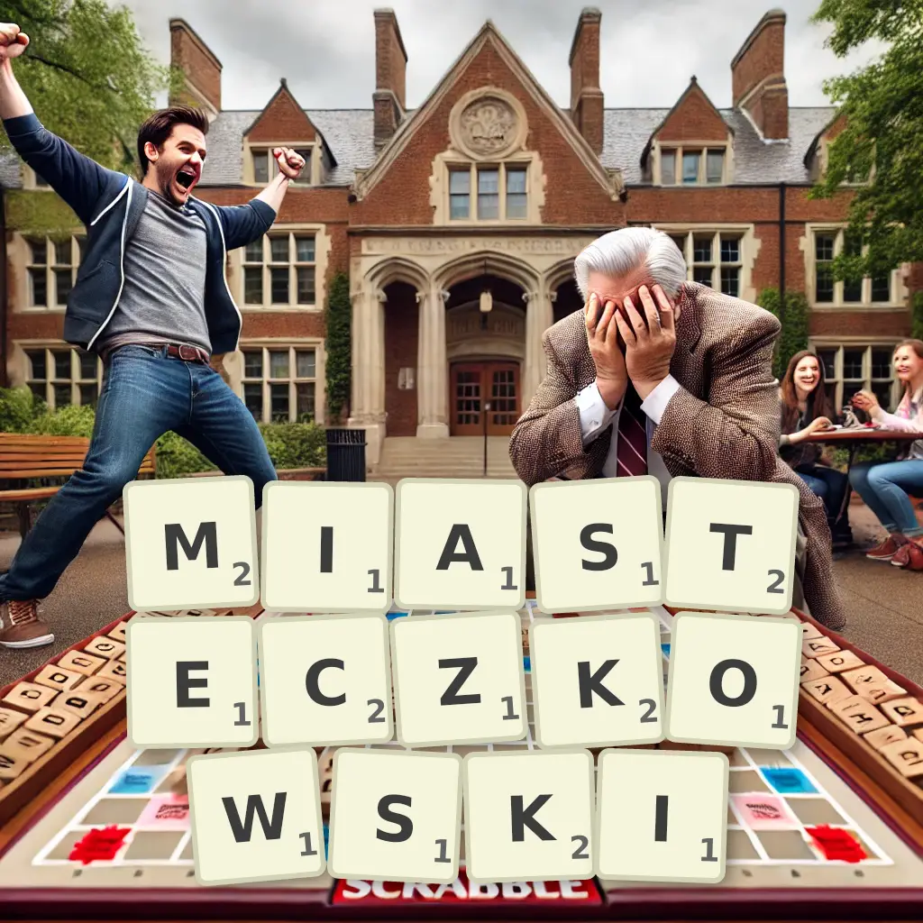 Słowa z liter MIASTECZKOWSKI