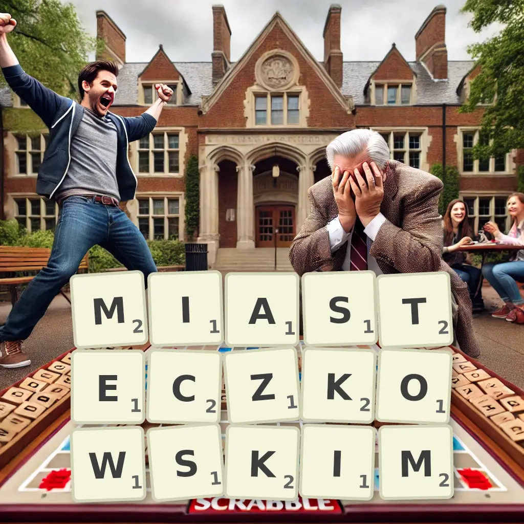 Słowa z liter MIASTECZKOWSKIM