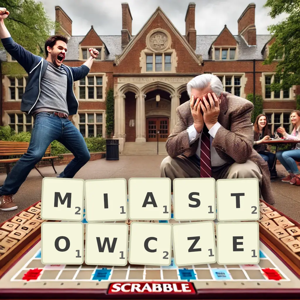 Słowa z liter MIASTOWCZE