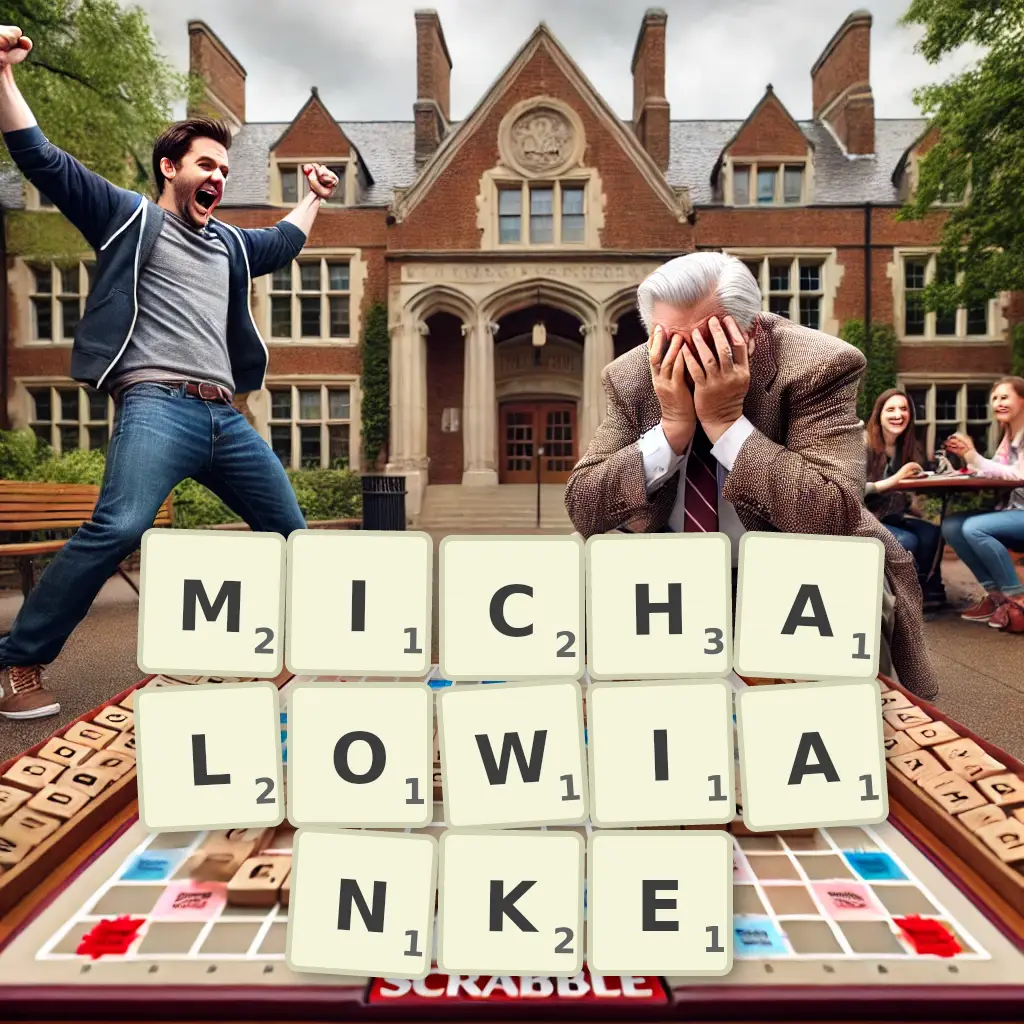 Słowa z liter MICHAŁOWIANKĘ