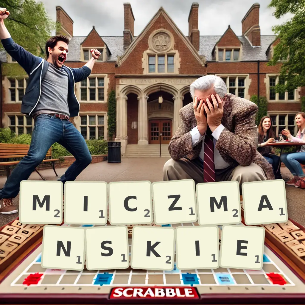 Słowa z liter MICZMAŃSKIE