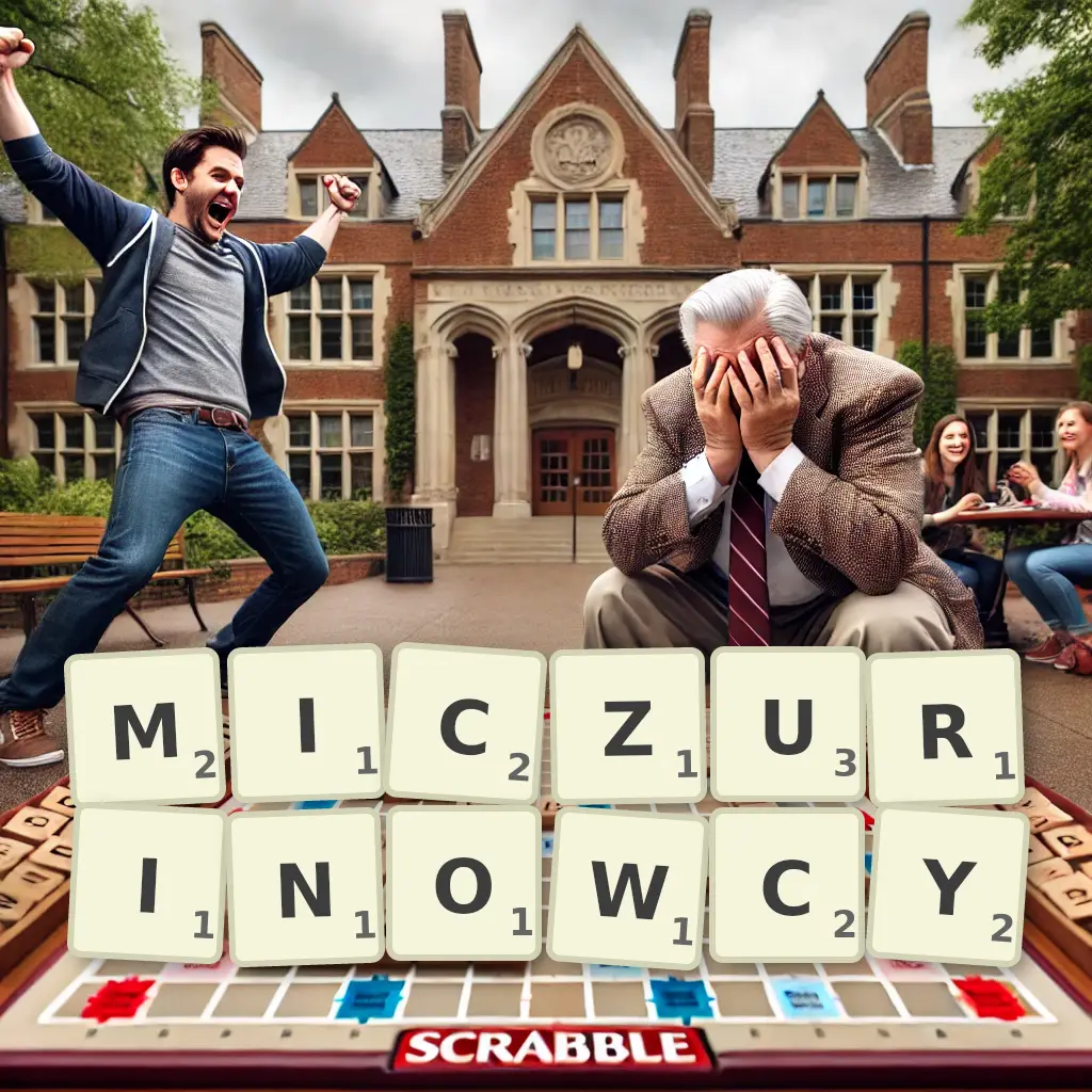 Słowa z liter MICZURINOWCY
