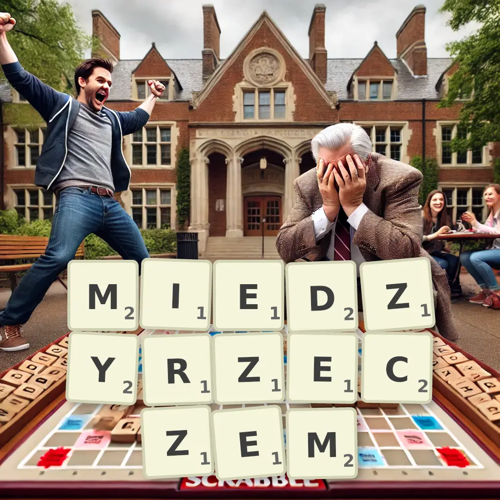 Słowa z liter MIĘDZYRZECZEM
