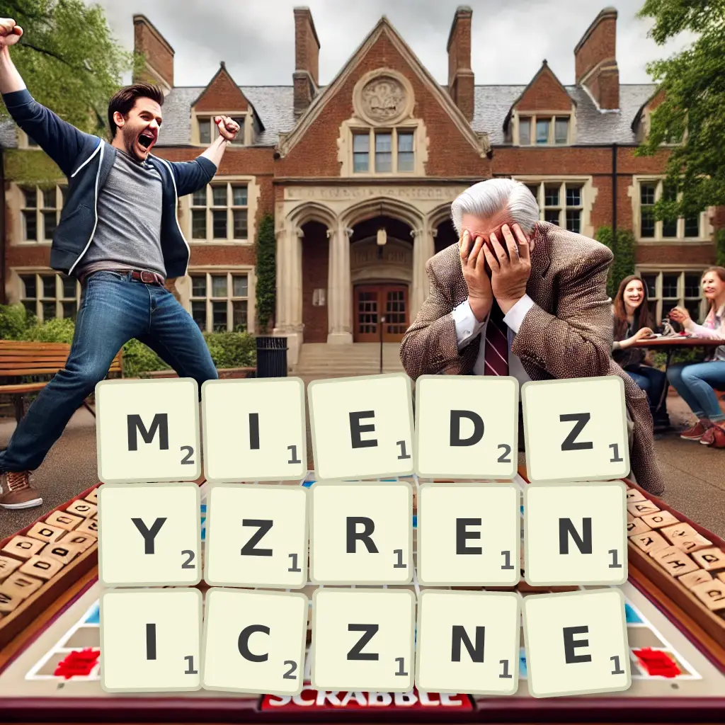 Słowa z liter MIĘDZYŹRENICZNE