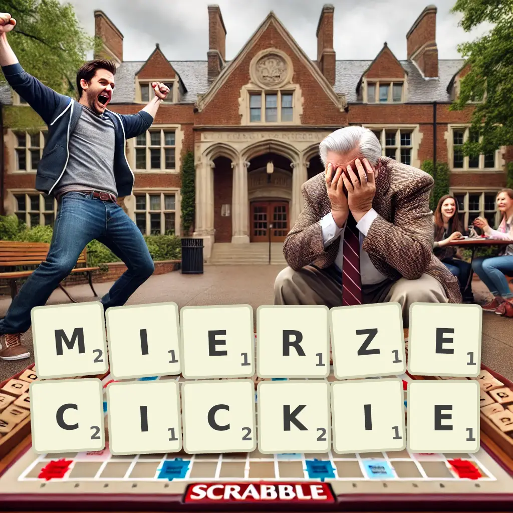 Słowa z liter MIERZĘCICKIE