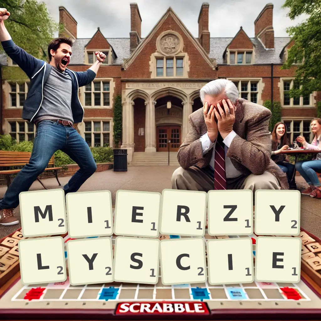 Słowa z liter MIERZYŁYŚCIE