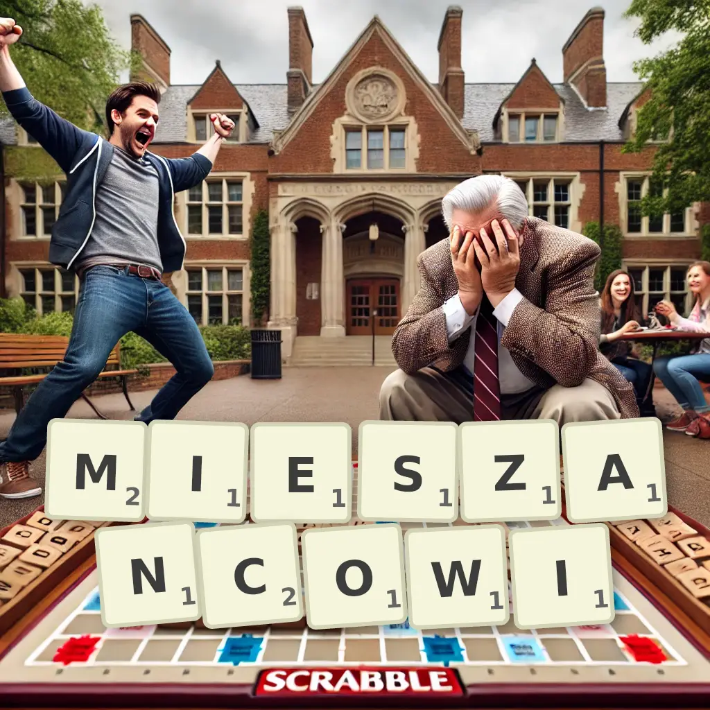 Słowa z liter MIESZAŃCOWI