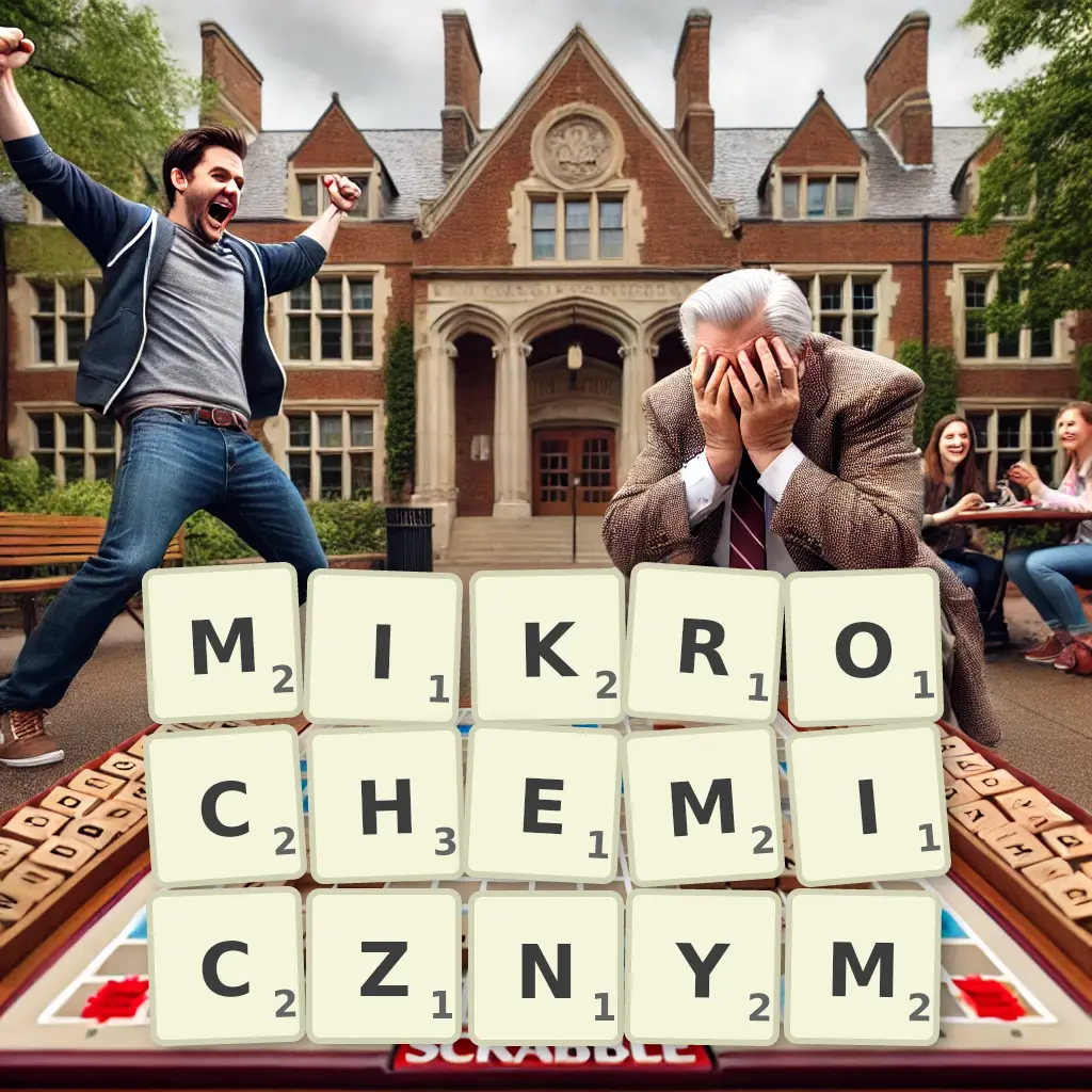 Słowa z liter MIKROCHEMICZNYM
