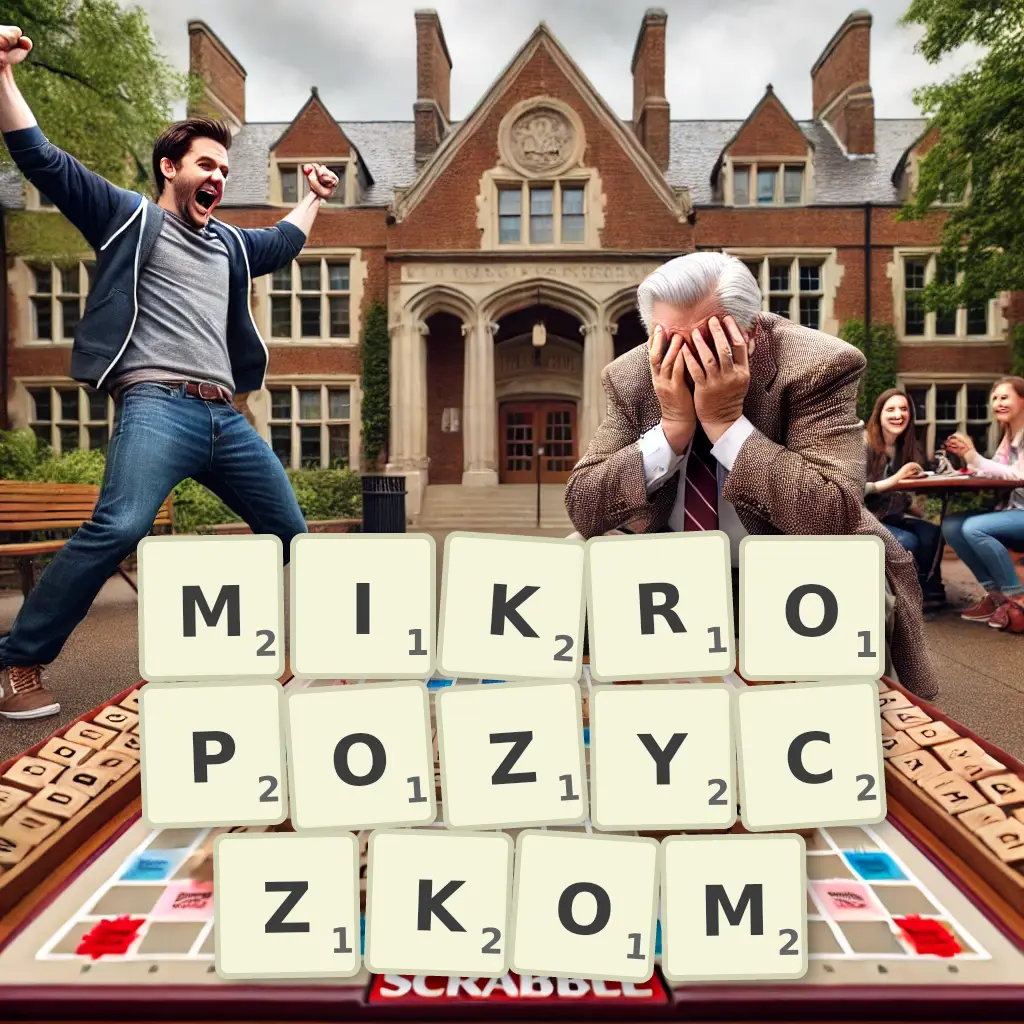 Słowa z liter MIKROPOŻYCZKOM