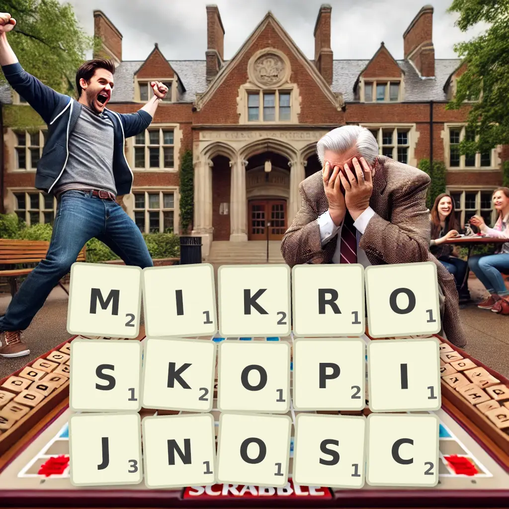 Słowa z liter MIKROSKOPIJNOŚĆ