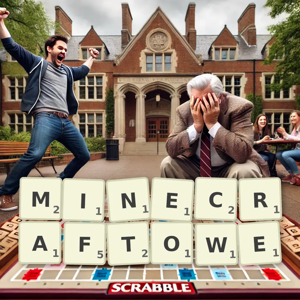 Słowa z liter MINECRAFTOWE