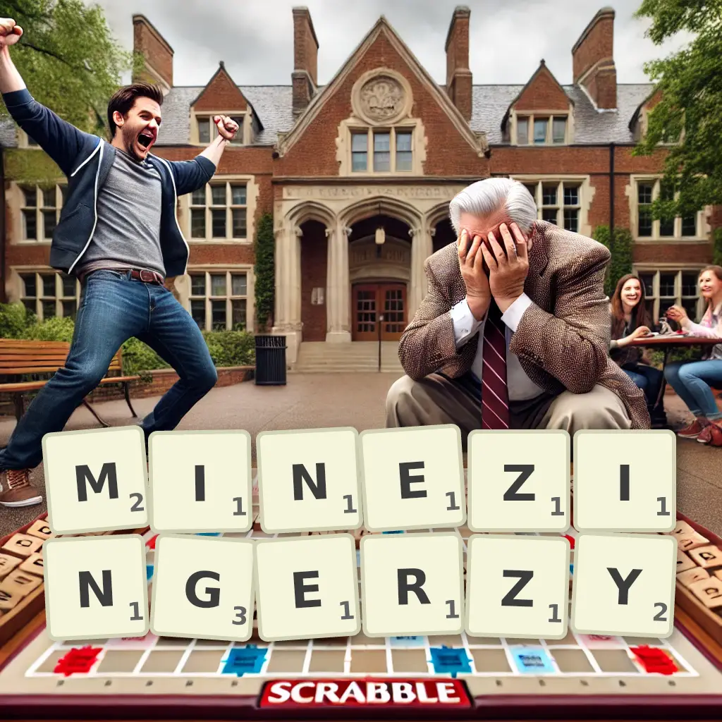 Słowa z liter MINEZINGERZY