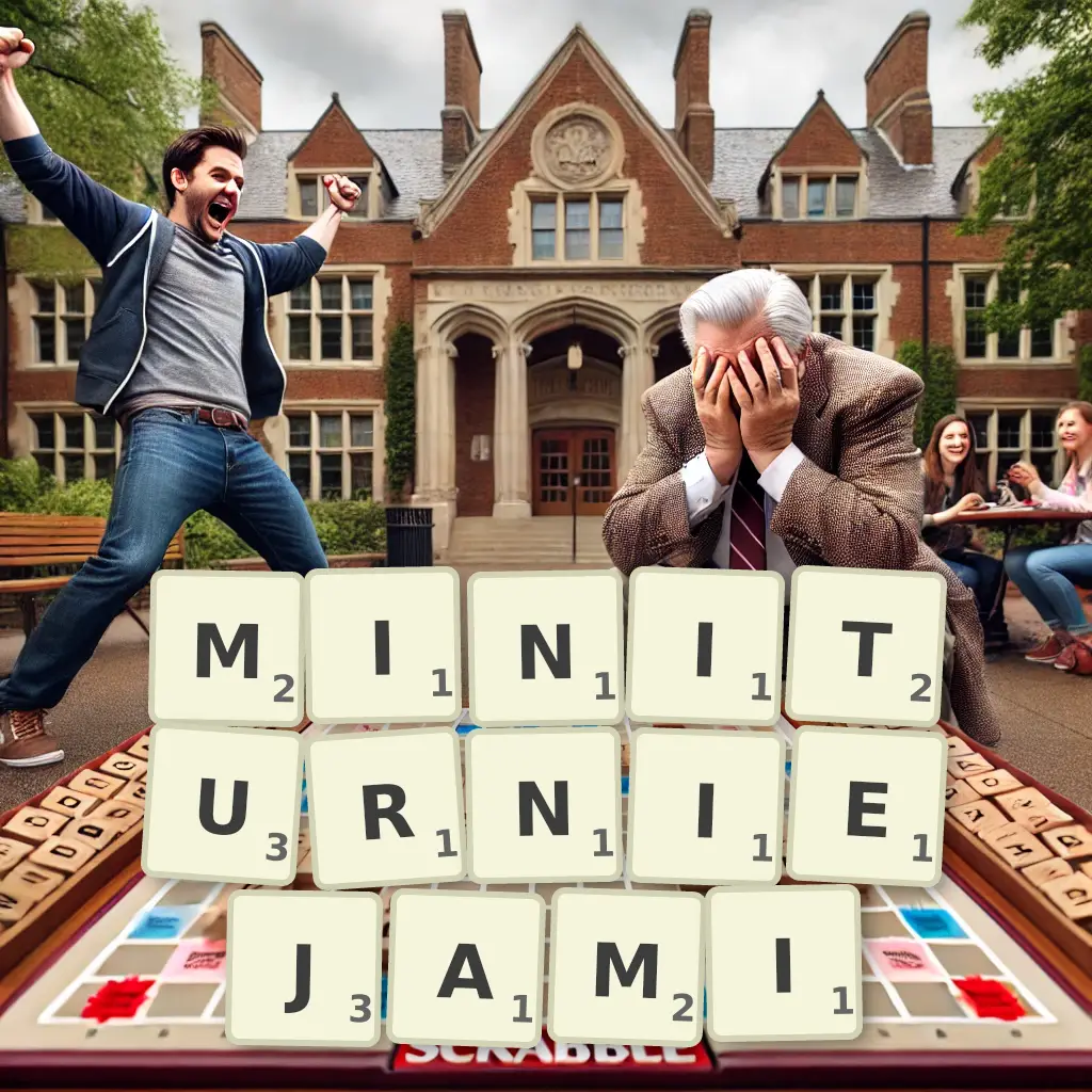 Słowa z liter MINITURNIEJAMI