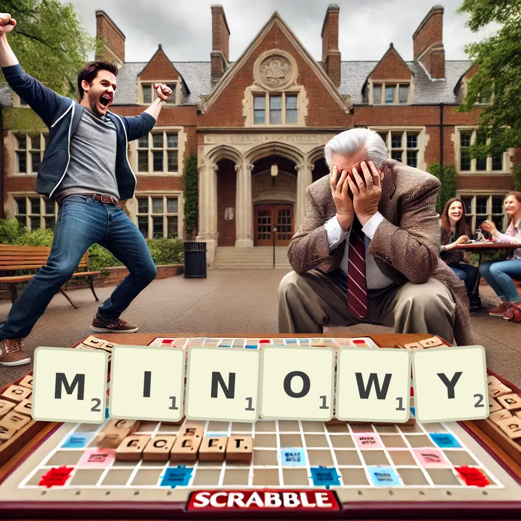 Słowa z liter MINOWY