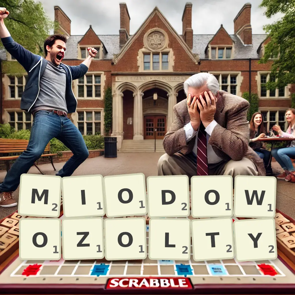 Słowa z liter MIODOWOŻÓŁTY