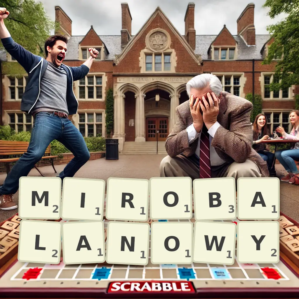 Słowa z liter MIROBALANOWY