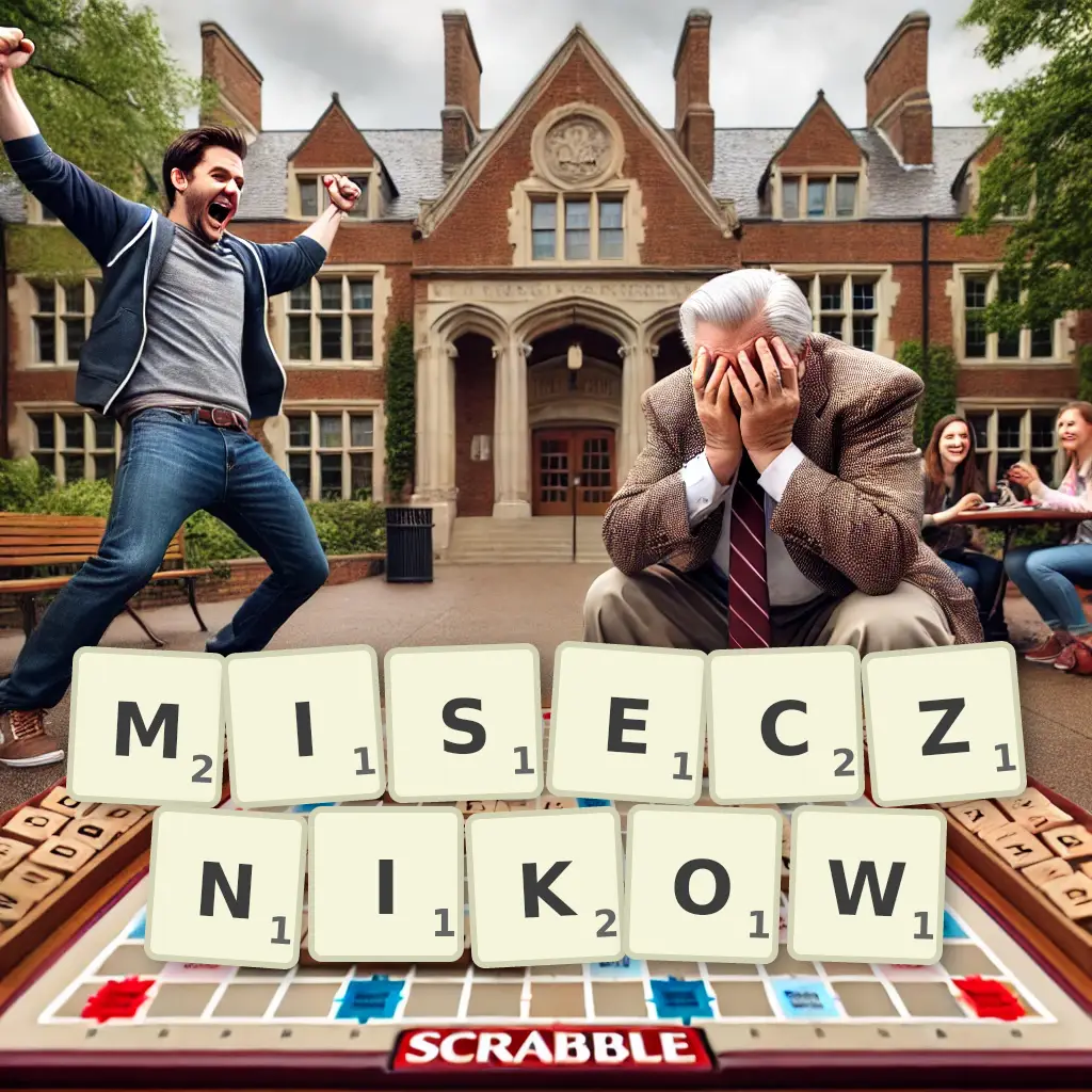 Słowa z liter MISECZNIKÓW