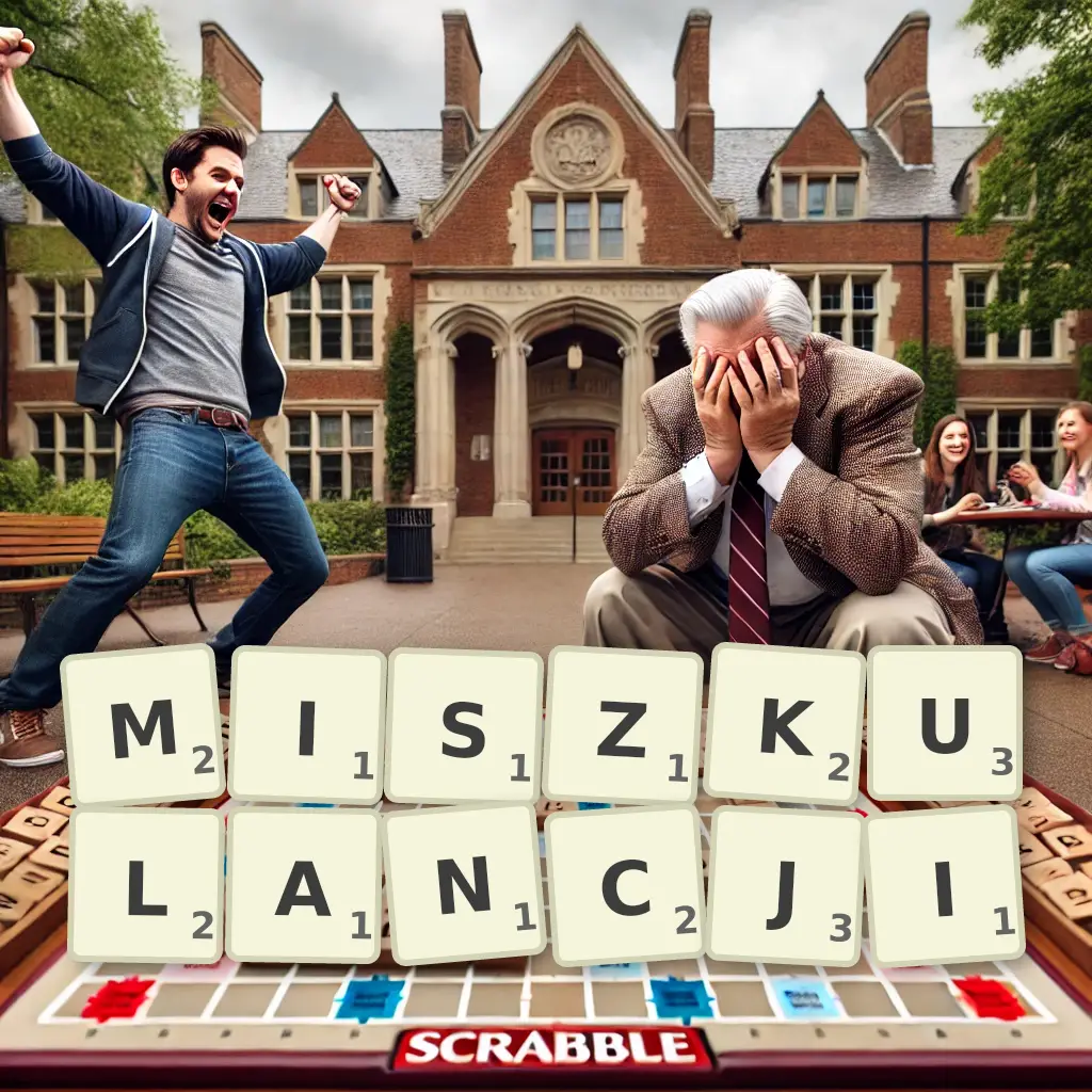 Słowa z liter MISZKULANCJI