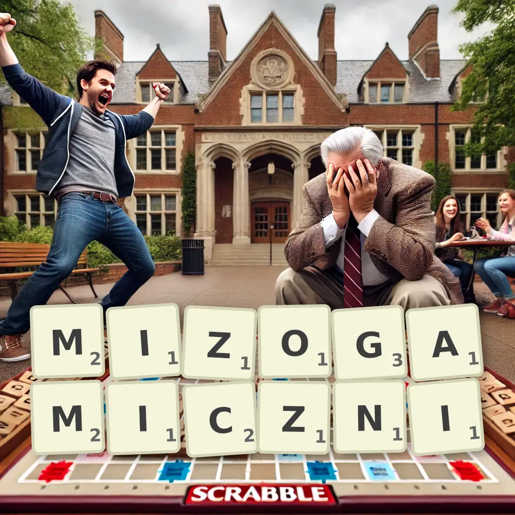 Słowa z liter MIZOGAMICZNI