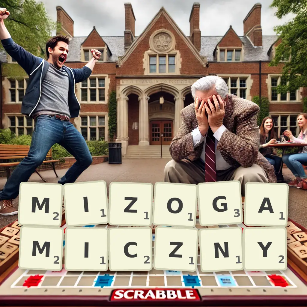 Słowa z liter MIZOGAMICZNY