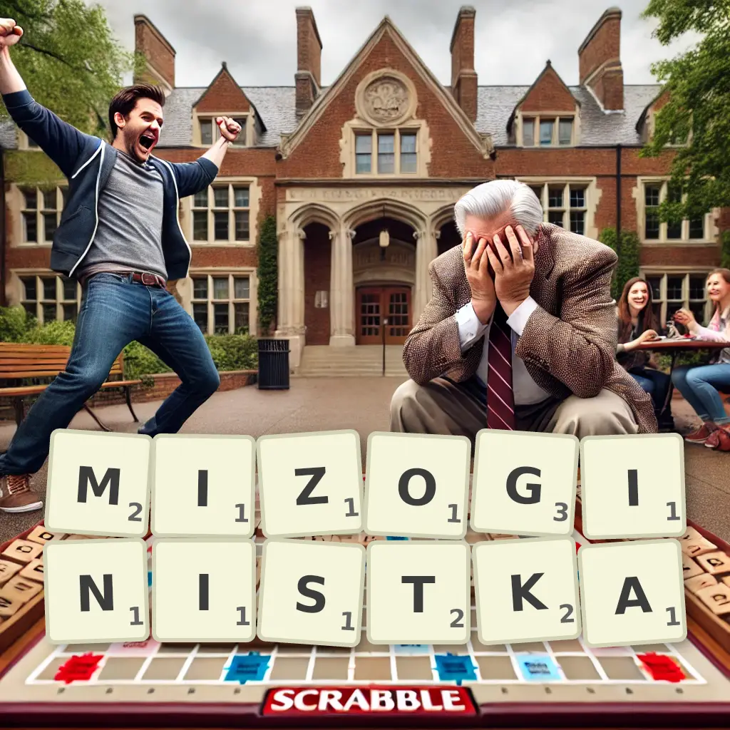 Słowa z liter MIZOGINISTKA