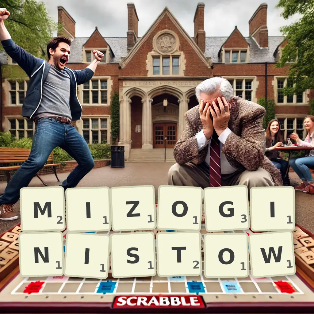 Słowa z liter MIZOGINISTÓW
