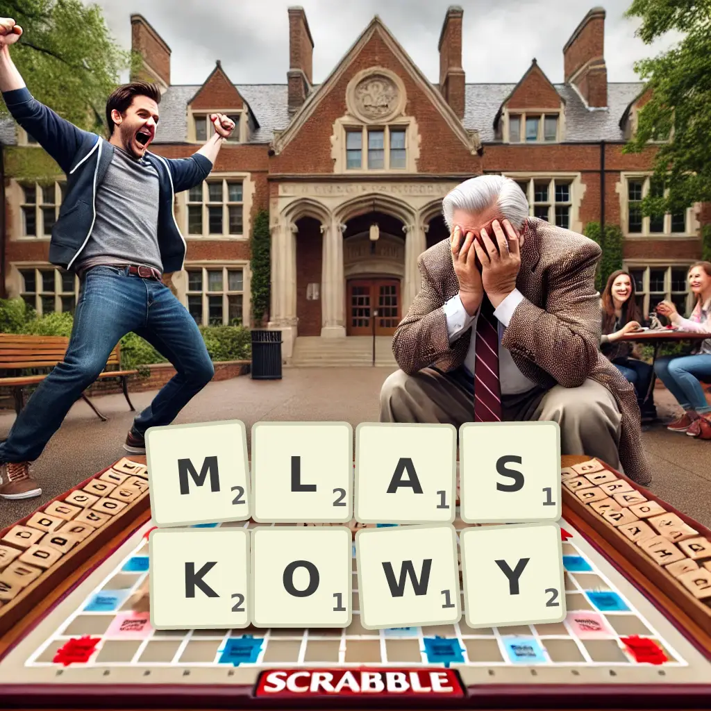 Słowa z liter MLASKOWY