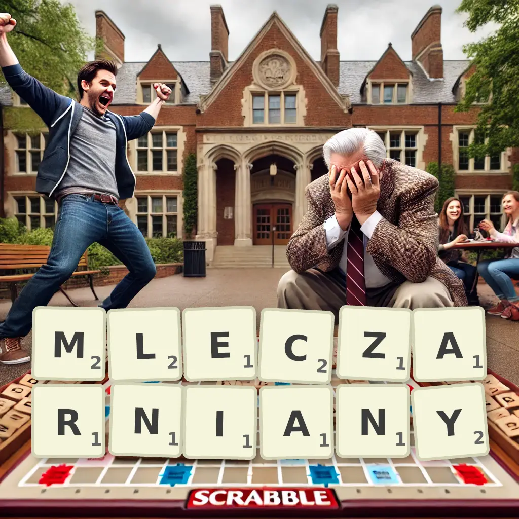 Słowa z liter MLECZARNIANY