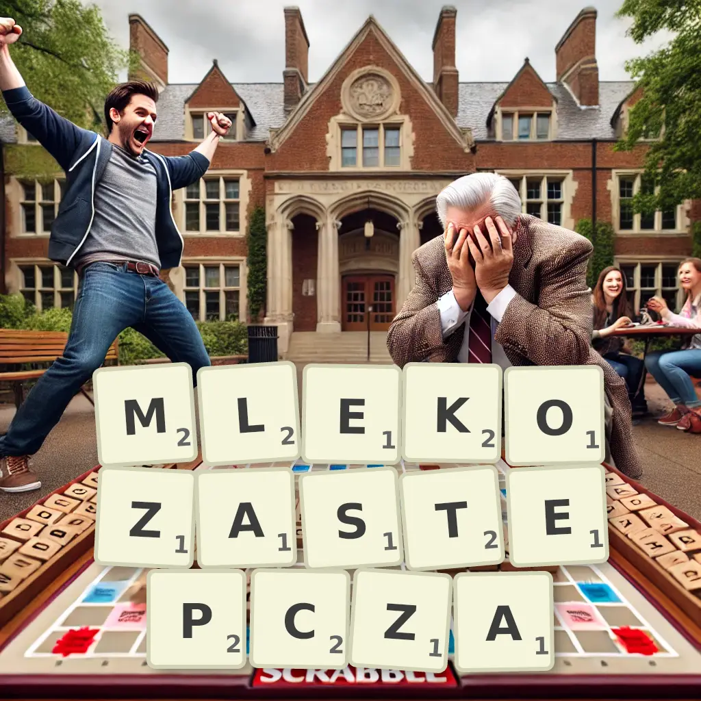 Słowa z liter MLEKOZASTĘPCZA