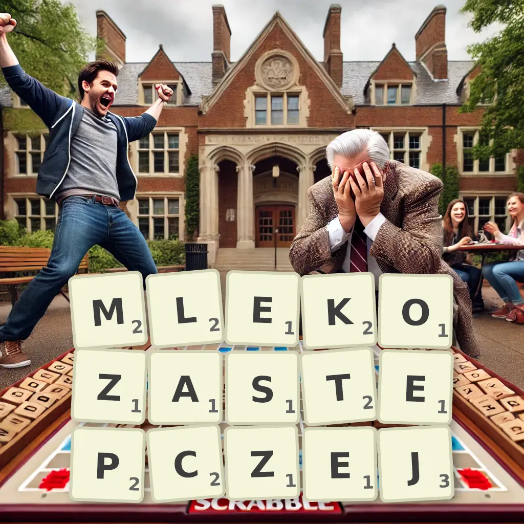 Słowa z liter MLEKOZASTĘPCZEJ