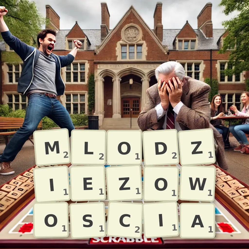 Słowa z liter MŁODZIEŻOWOŚCIĄ