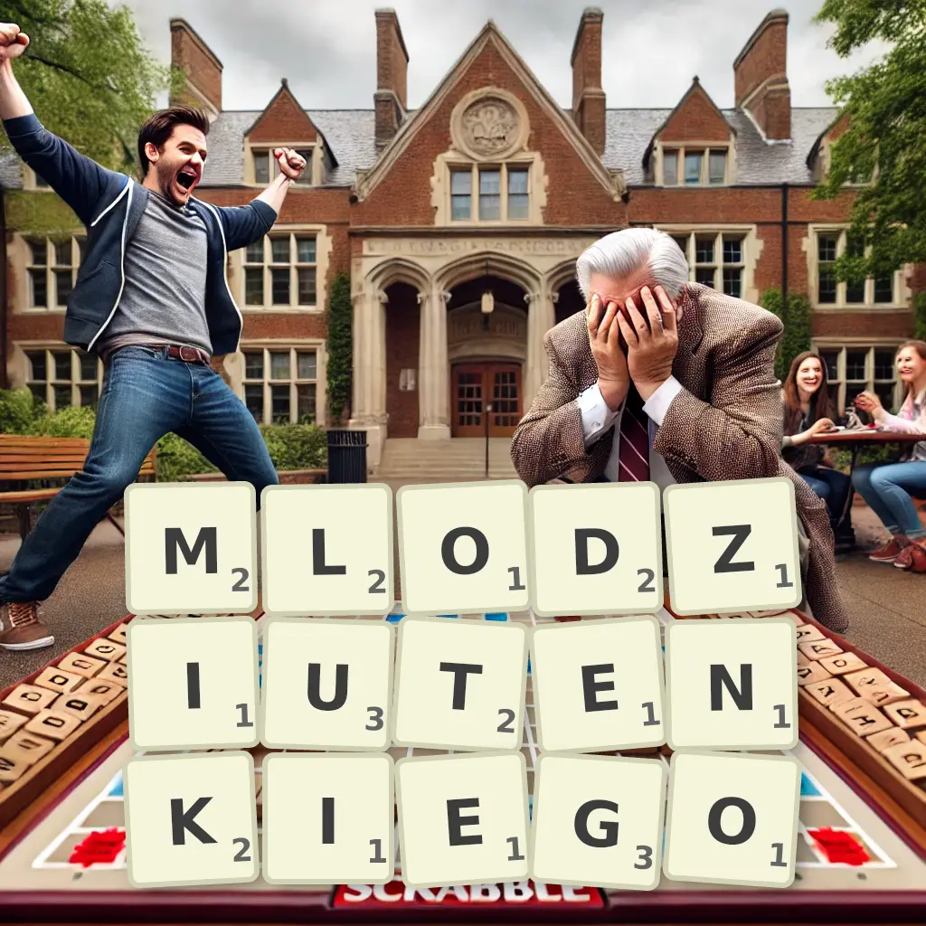 Słowa z liter MŁODZIUTEŃKIEGO
