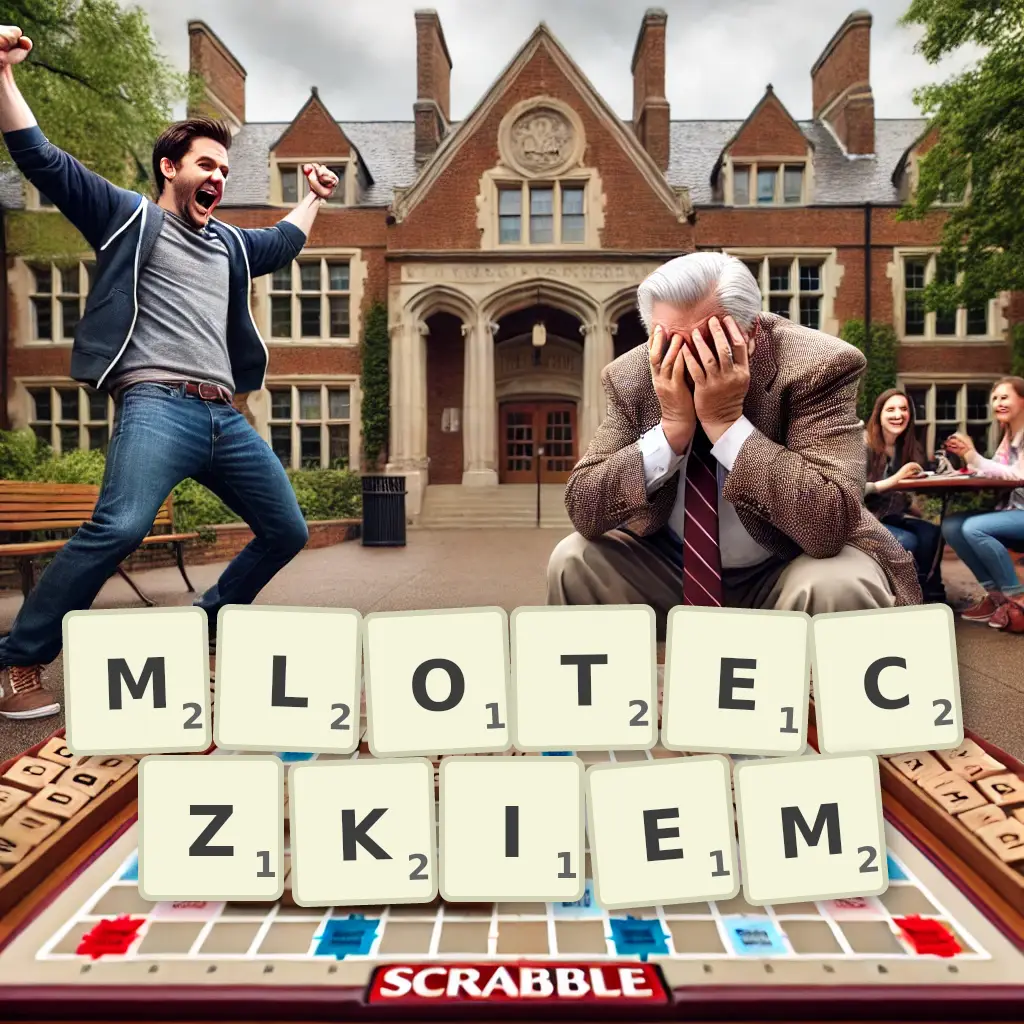 Słowa z liter MŁOTECZKIEM