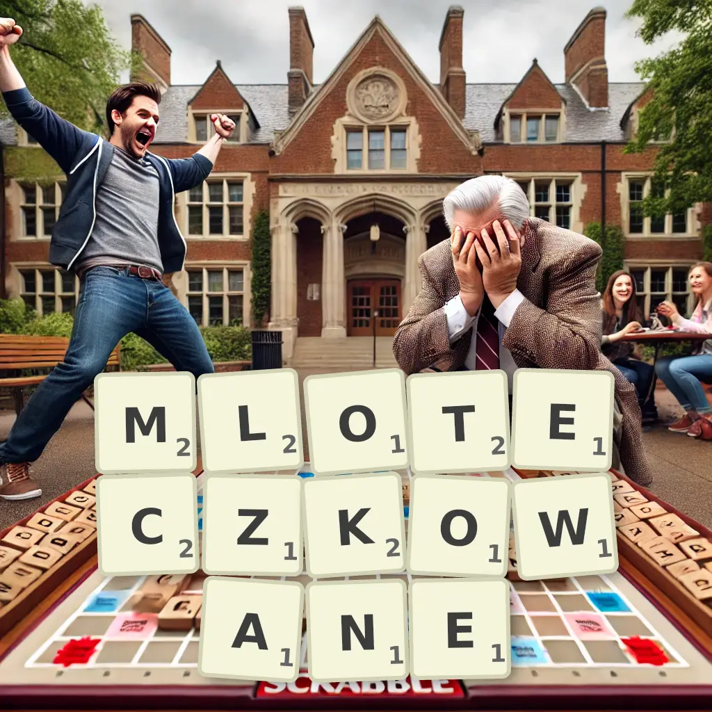 Słowa z liter MŁOTECZKOWANE