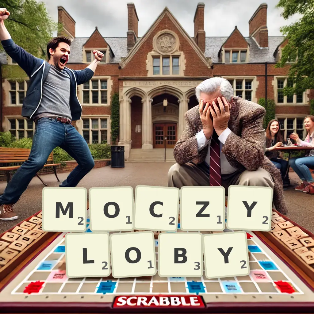 Słowa z liter MOCZYŁOBY