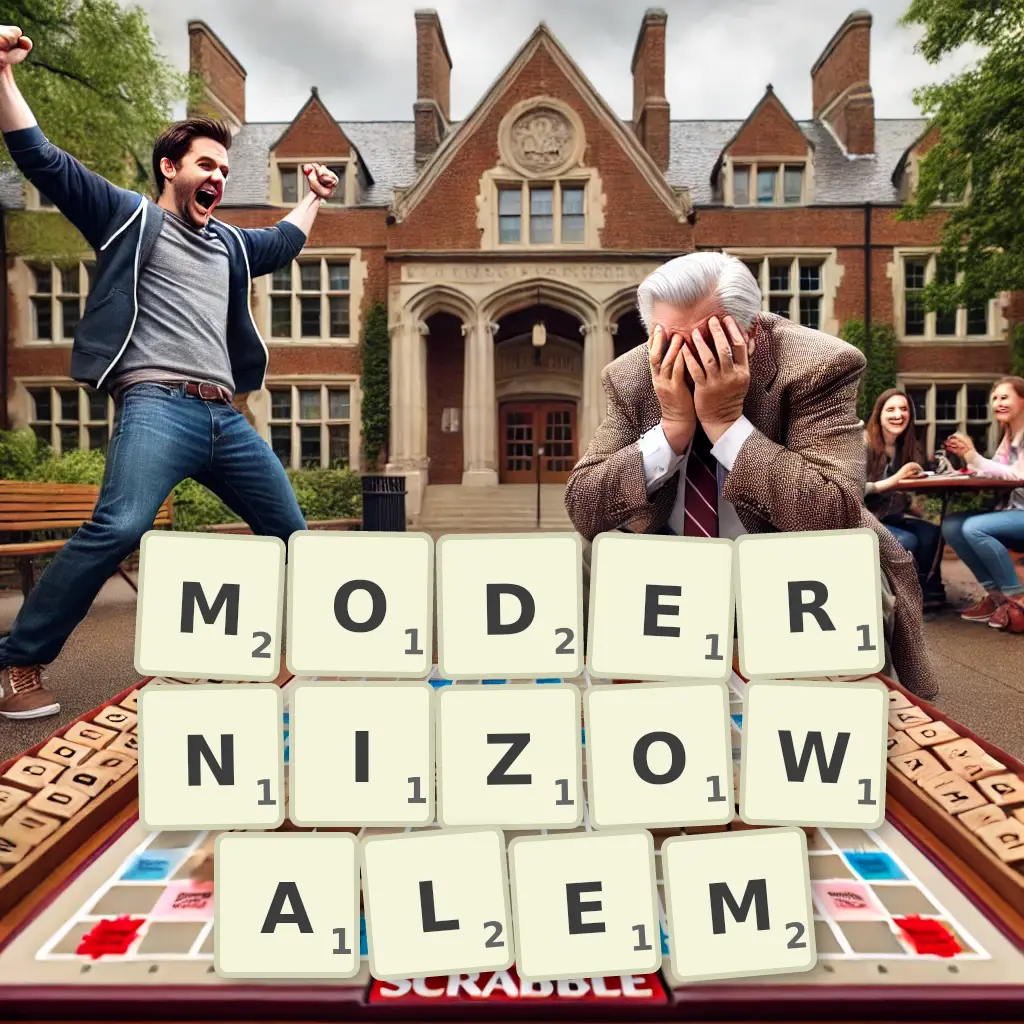 Słowa z liter MODERNIZOWAŁEM